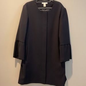 H&M Navy Dress Coat